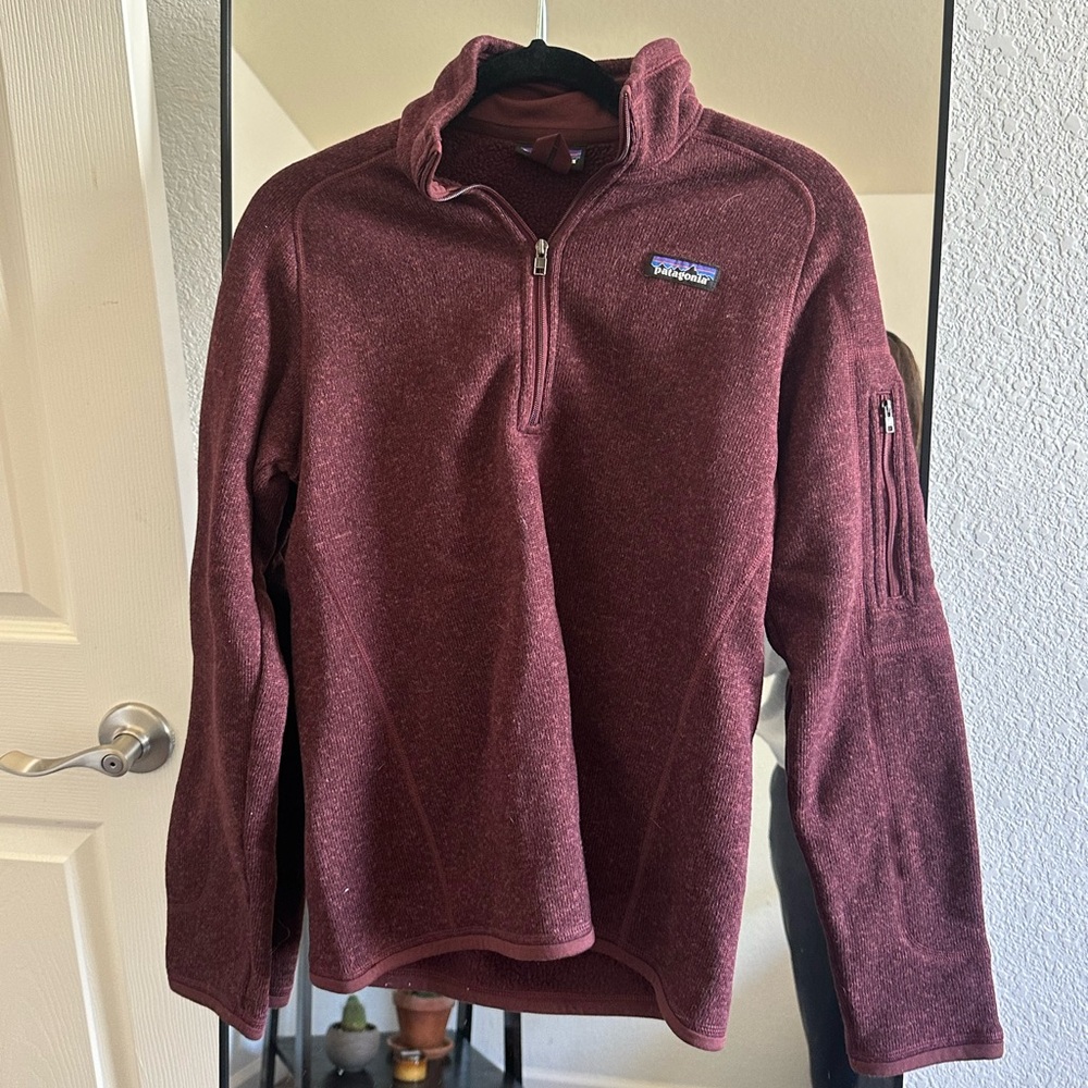 Patagonia quarter zip fleece